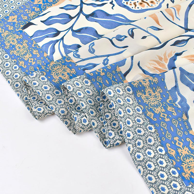 vimate Head Scarf for Women Hair 27'' Square Satin Silk Feeling Bnadana Neck Scarf Handbag Accessories Etc - Image 4